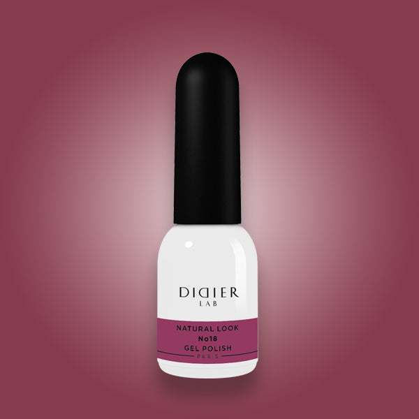 Vernis Gel "Didier Lab", Aspect Naturel, N°18