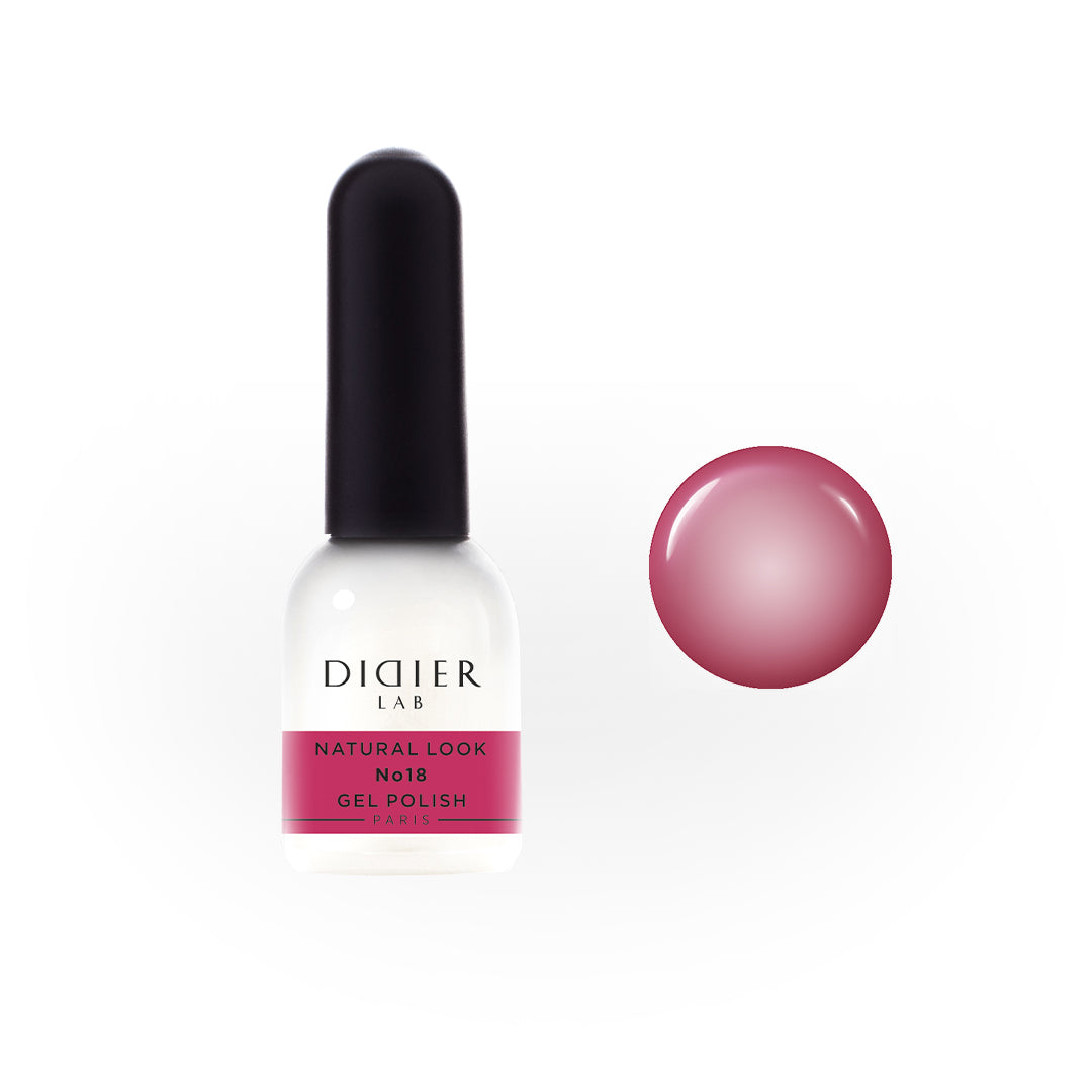 Vernis Gel "Didier Lab", Aspect Naturel, N°18