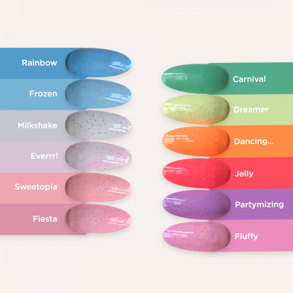 Gel polish "Didier Lab", Unicorn, Fluffy 10 ml