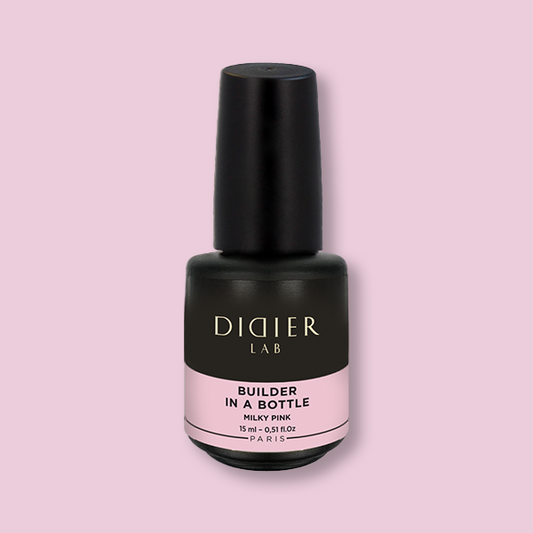 Gel Constructeur "Didier Lab" En Flacon, Rose Laiteux, 15ML