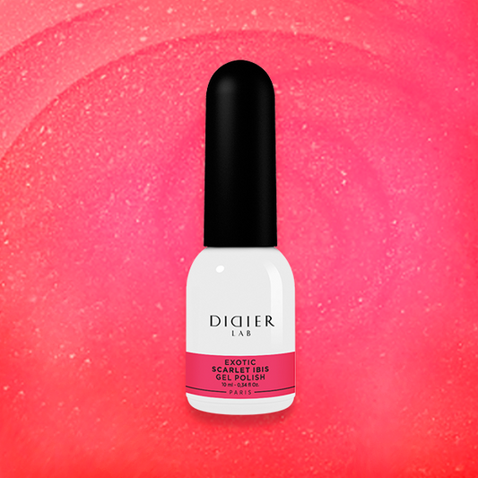 "DIDIER LAB" GEL POLISH "EXOTIC", SCARLET IBIS