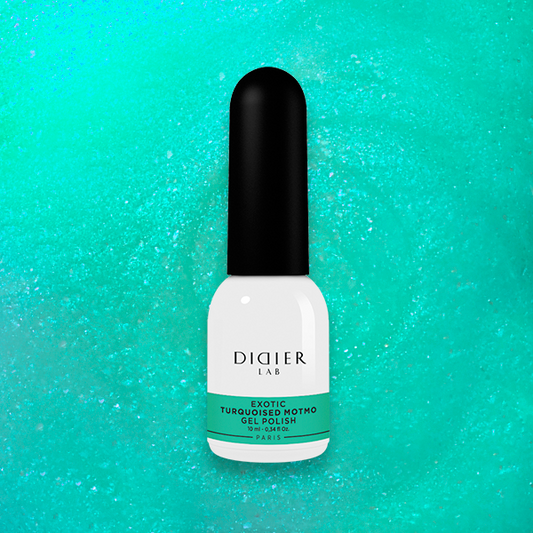 "DIDIER LAB" GEL POLISH "EXOTIC", TURQUOISED MOTMO