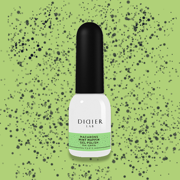 Gel polish "Didier Lab", Macarons, Mint Muffin 10 ml