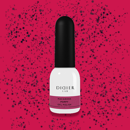 Vernis gel "Didier Lab", Macarons, Coquelicot 10 ml