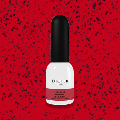 Vernis gel "Didier Lab", Macarons, Rouge Amour 10 ml