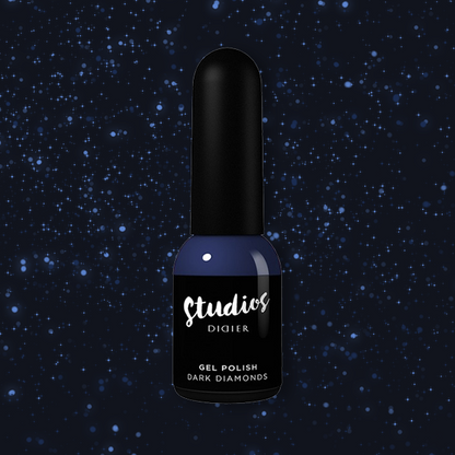 Gel polish Studios, Dark diamonds, 0.27 fl.oz / 8 ml