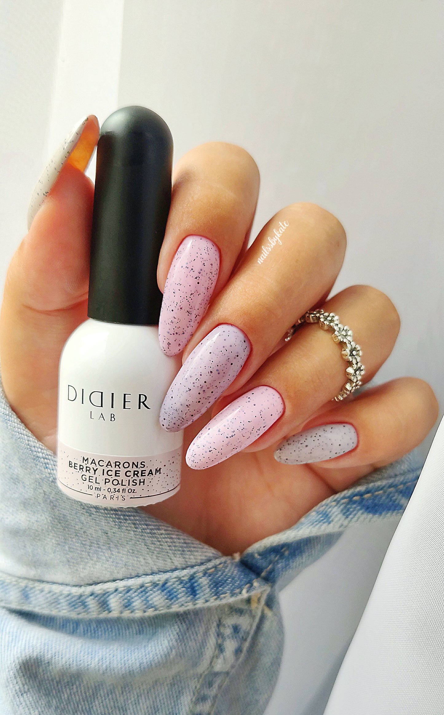 Gel polish "Didier Lab", Macarons, Berry Ice cream 10 ml