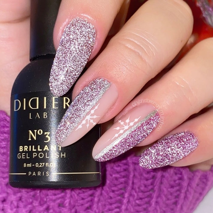 Gel polish "Didier Lab", Brillant, No3, 8ml