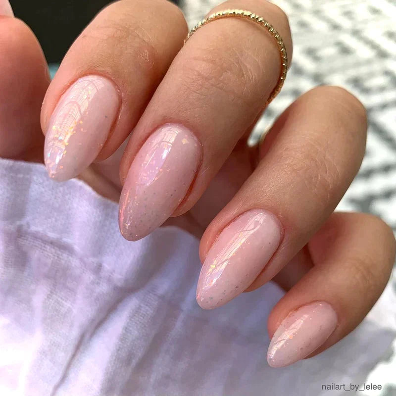 Gel polish, Rubber base foil, pink, 10ml