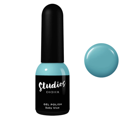 Vernis gel Studios, Bleu bébé, 0,27 fl.oz / 8 ml