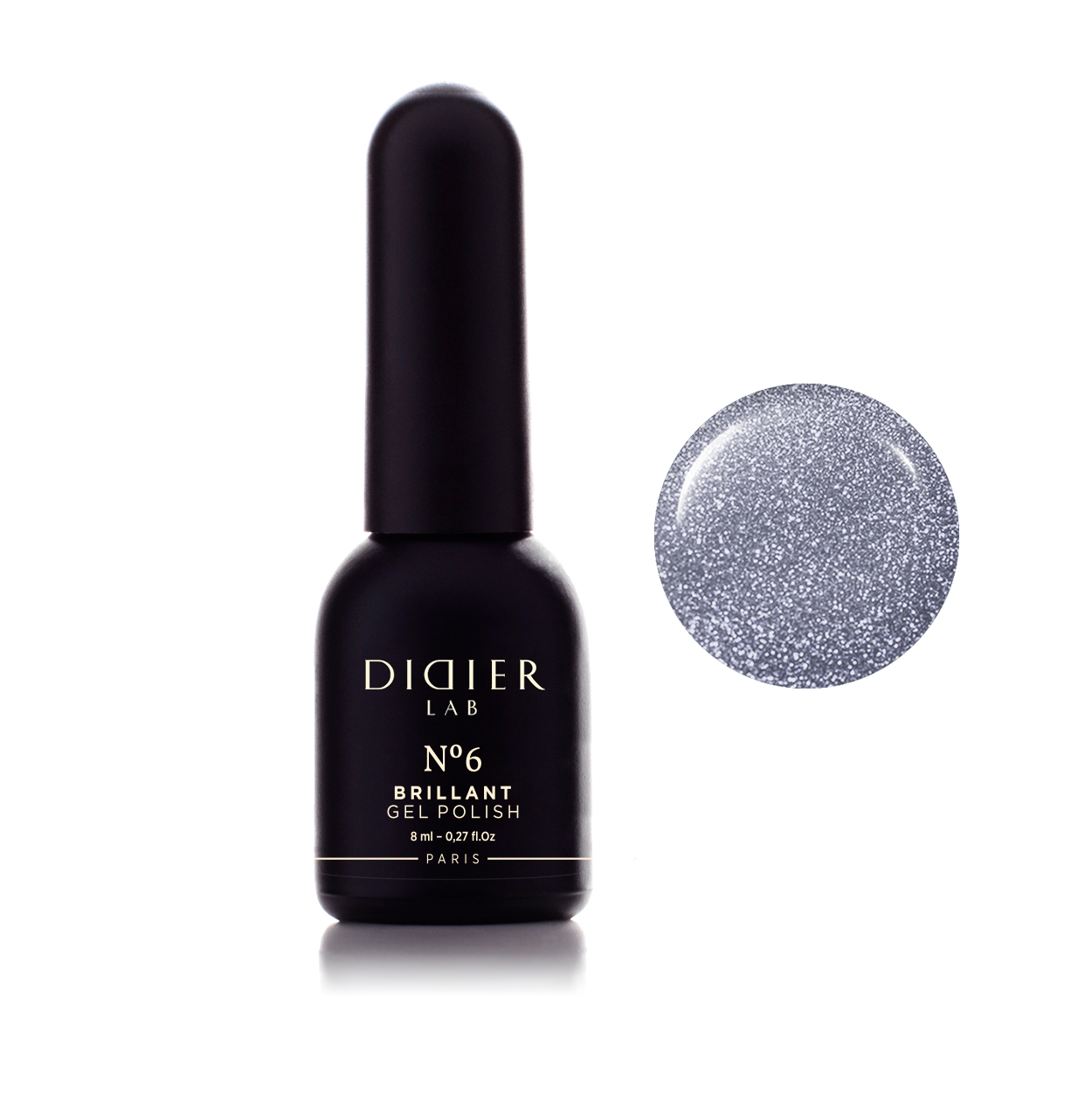 Gel polish "Didier Lab", Brillant, No6, 8ml