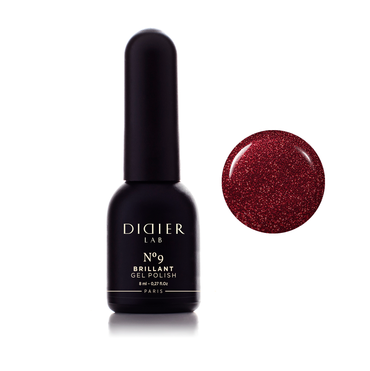 Gel polish "Didier Lab", Brillant, No9, 8ml