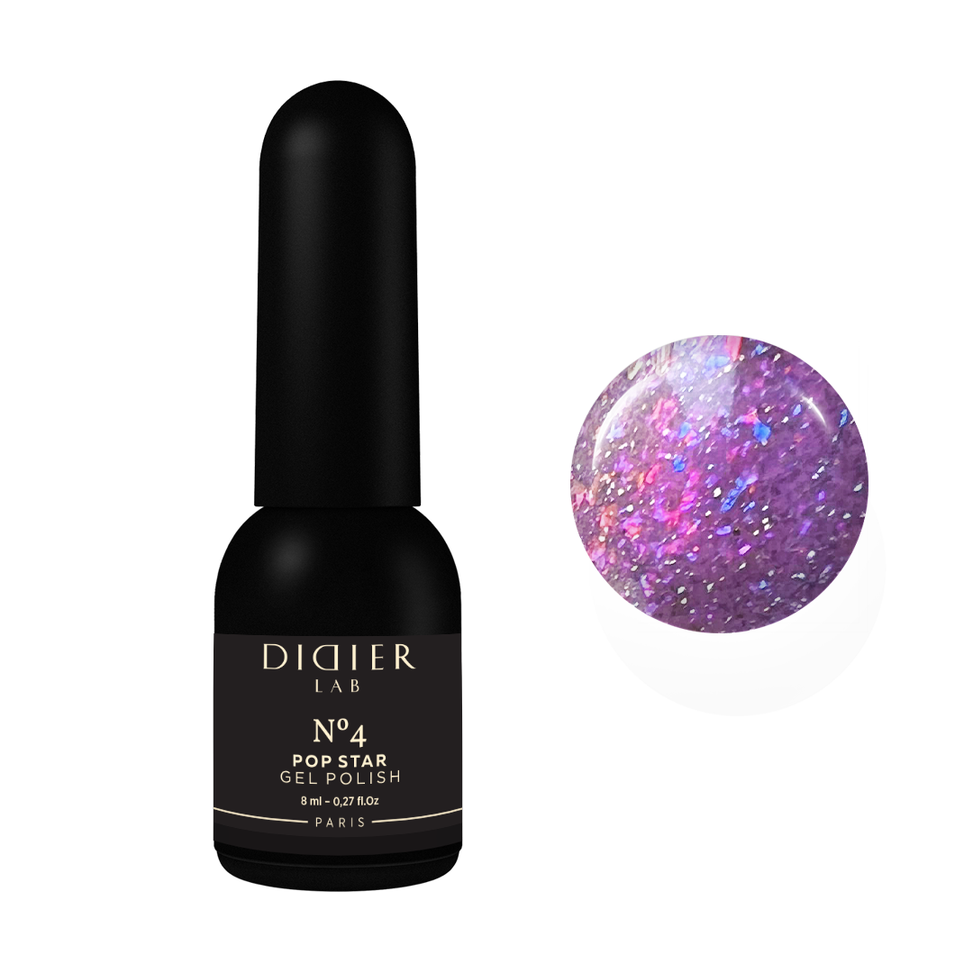 Gel polish "Didier Lab", POP Star, No4, 8ml