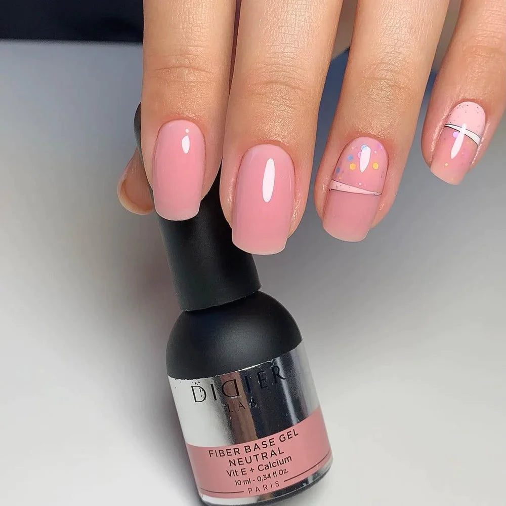 Fiber base coat "Didier Lab", Neutral, 0.34 fl.oz / 10 ml